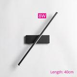 Aluminum wall lamp sleek modern silhouette