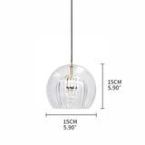 Iron Finish Pendant Light for Home Interior