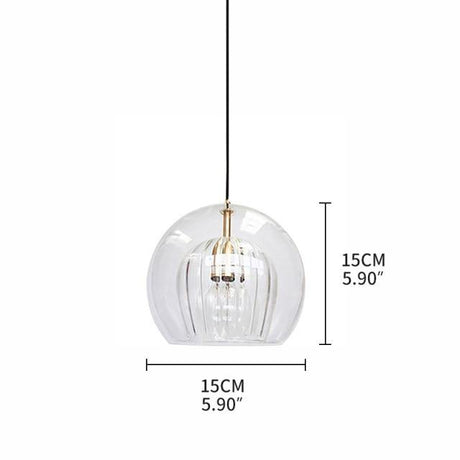 Iron Finish Pendant Light for Home Interior