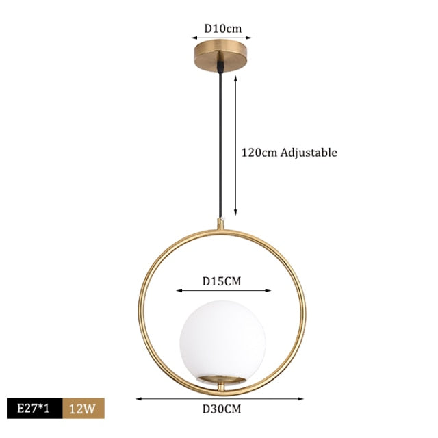 Eira Pendant Light for Dining Room and Bedroom