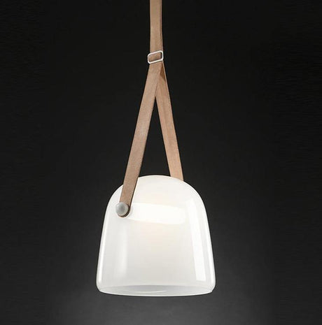 Glass Pendant Light – square design detail view | OroDwell