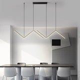 Geometric Black Chandelier for kitchen | OroDwell