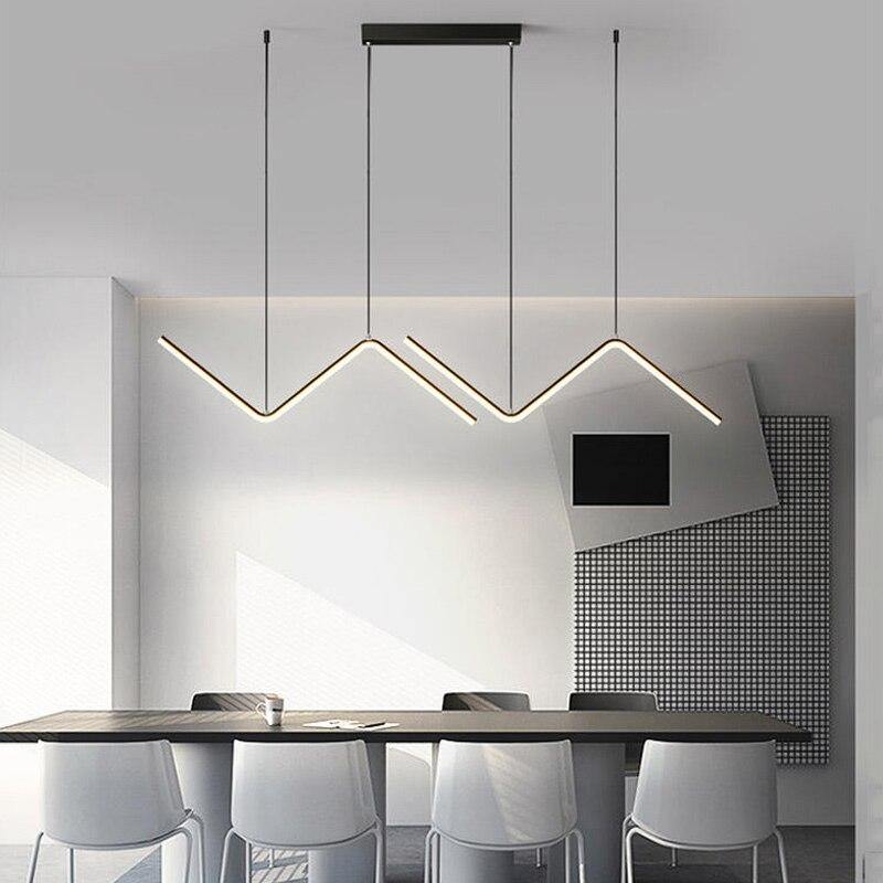 Geometric Black Chandelier for kitchen | OroDwell