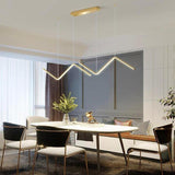 Geometric Black Chandelier close-up – geometric triangle dimmable design | OroDwell