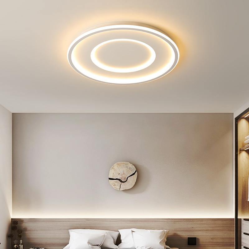 Geometric Ceiling Light Ambient Glow for Modern Interiors