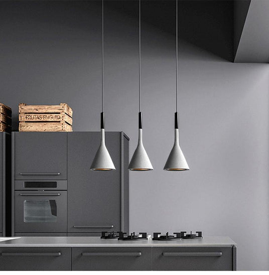 Nordic Cone Pendant Light Multiple Size Options