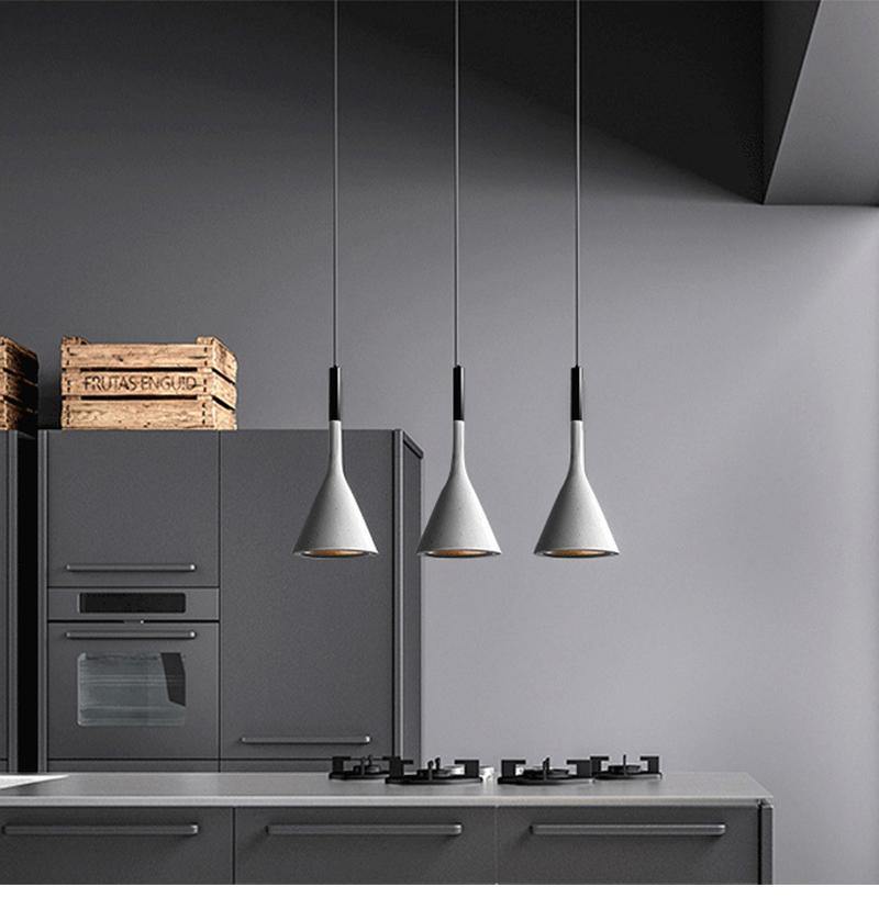 Nordic Cone Pendant Light Multiple Size Options