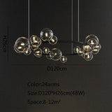 NoirLuxe Chandelier - Contemporary Lighting for Modern Homes