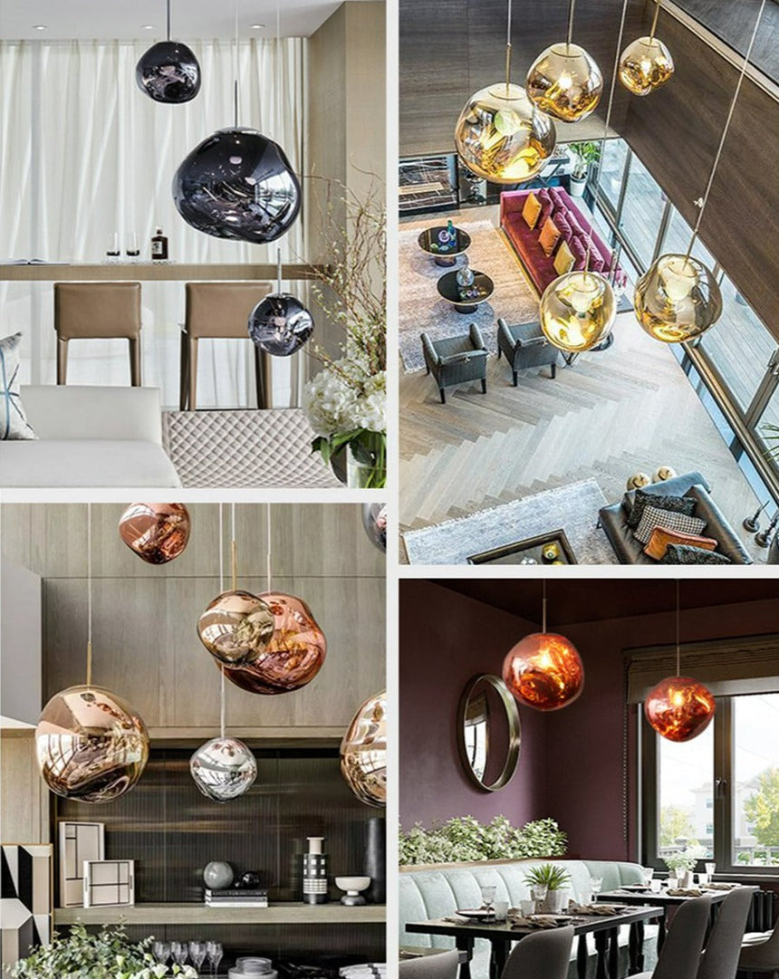 Pendant Lamp Detail of Glossy Finish