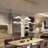 Coastal Flock Acrylic Pendant Light – bird-shaped design | OroDwell