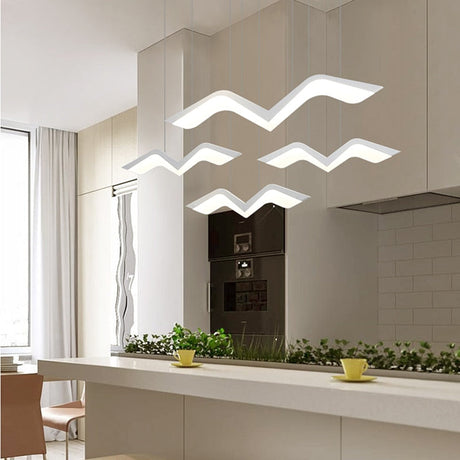 Acrylic Pendant Light – bird-shaped design for modern home decor | OroDwell