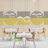 ABS acrylic and iron Acrylic Pendant Light – bird-shaped design detail view | OroDwell