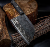 Morava Handmade Serbian Chef Knife carbon steel blade - OpalDwell