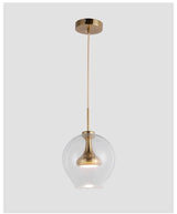 Tulip Pendant Light Installed in Modern Living Room