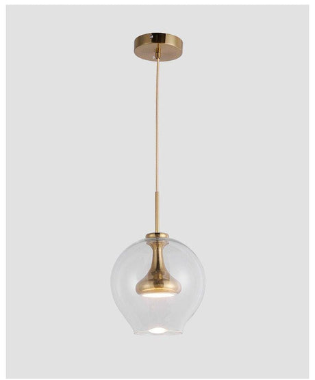Tulip Pendant Light Installed in Modern Living Room