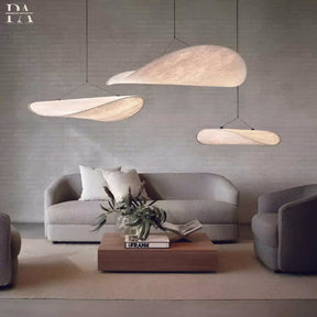 Cirra Metal Pendant Light close-up – cloud design | OroDwell