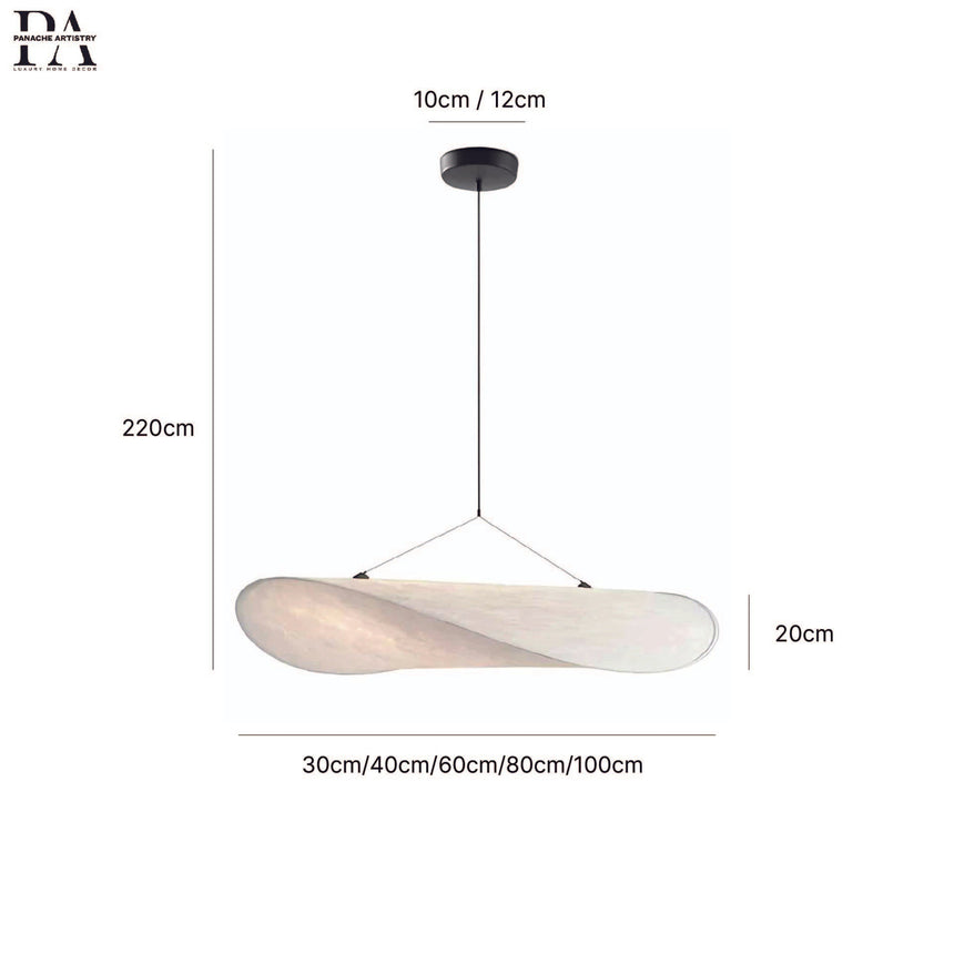 Metal Pendant Light with ambient lighting for bedroom | OroDwell