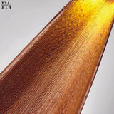 Metal wall lamp finish close-up detail