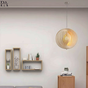 Wood Pendant Light for Contemporary Homes