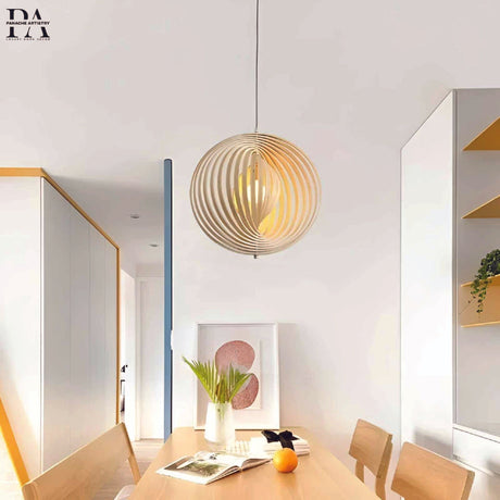 Revolving Arc Pendant for Hallway Decor