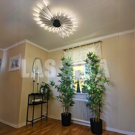 Modern Ceiling Lamp 18-Light Configuration