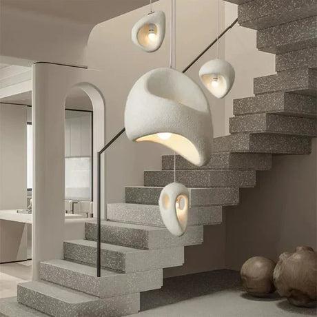 High-density polyethylene Metal Pendant Light – warm ambient glow design detail view | OroDwell