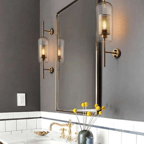 Wall lamp for living room accent wall decor
