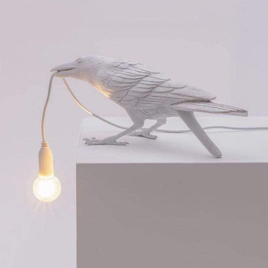 Whimsical Table Lamp Warm Glow Detail