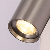 Close view of the LED lens at the tip of the spot