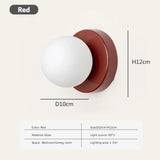 Glass Wall Sconce finish detail