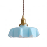 Glass Pendant Light Warm Ambient Glow