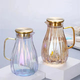 Glass Pitcher Set overall product view - OpalDwell