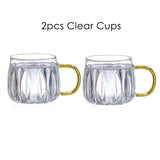 Glass Pitcher Set 2000 ml capacity size view - OpalDwell