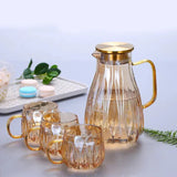 Glass Pitcher Set lifestyle table setting - OpalDwell