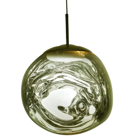 Hanging lamp close-up detail