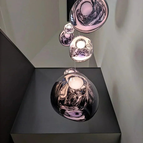 Nova Melt Pendant Light Sculptural Silhouette Detail - OpalDwell