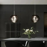 Lava finish pendant for contemporary homes