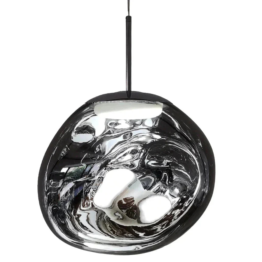 Lava finish fixture for living area