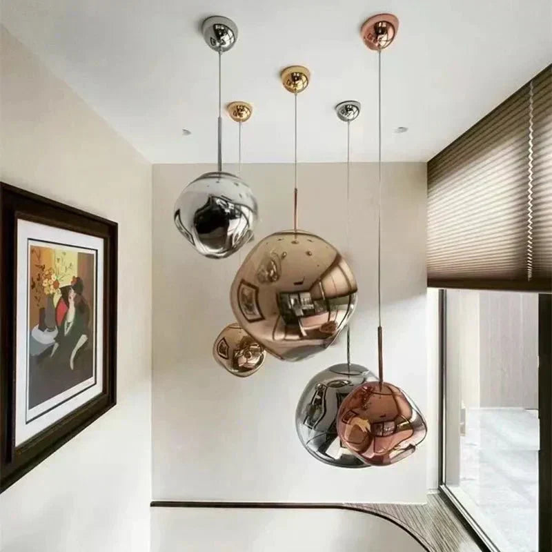 Nova Melt Pendant Light Bottom Angle Perspective - OpalDwell