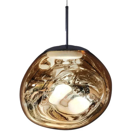 Lava pendant light for hallway
