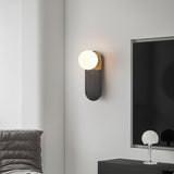 Easy installation wall sconce for hallway