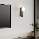 Metal Wall Sconce finish detail