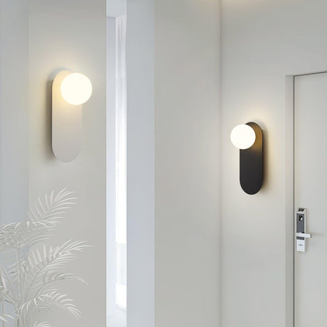 Warm glow wall sconce for living room