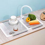 Rollable Drying Stand – Stainless Steel Kitchen Rack