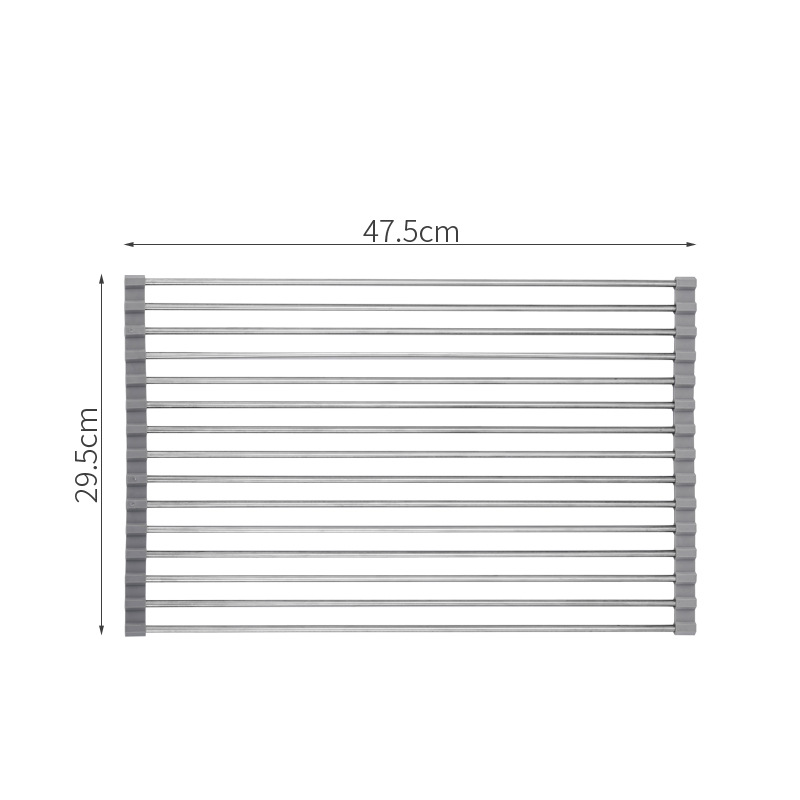 Rollable Drying Rack – Rust-Resistant Waterproof Rods