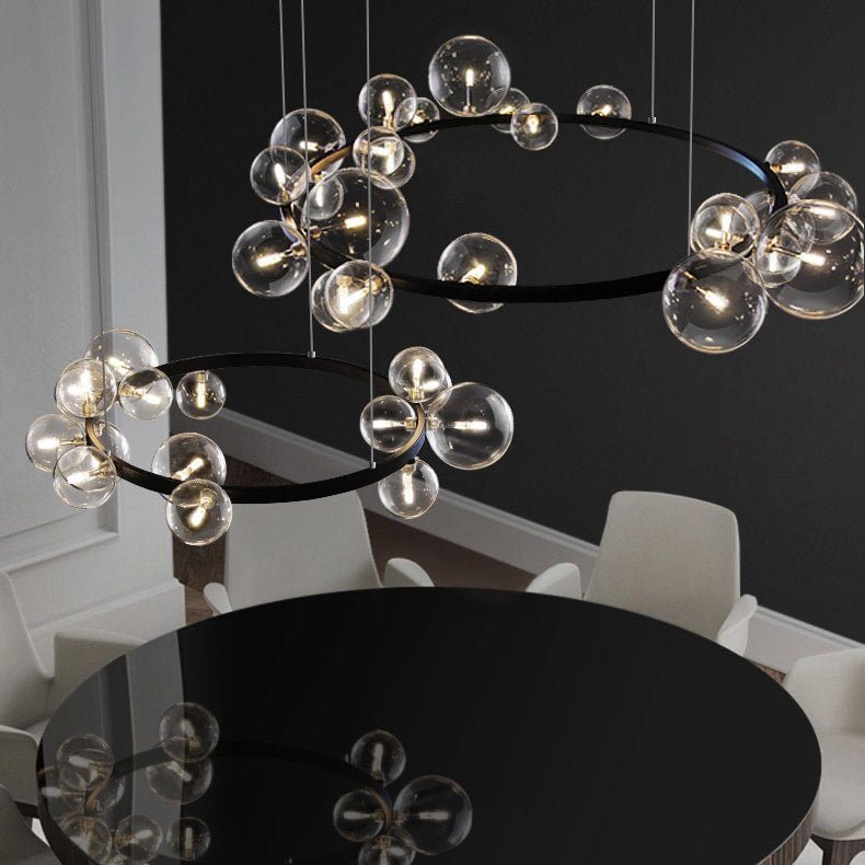 Crystal Chandelier With Layered Sparkle Shine
