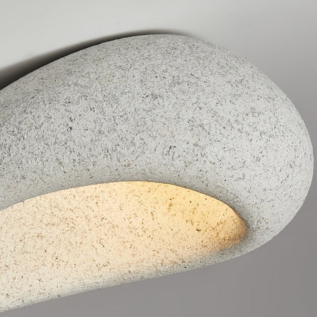 Close view of the stone spot texture across the curve of the dome