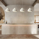 Row of textured domes above a kitchen counter