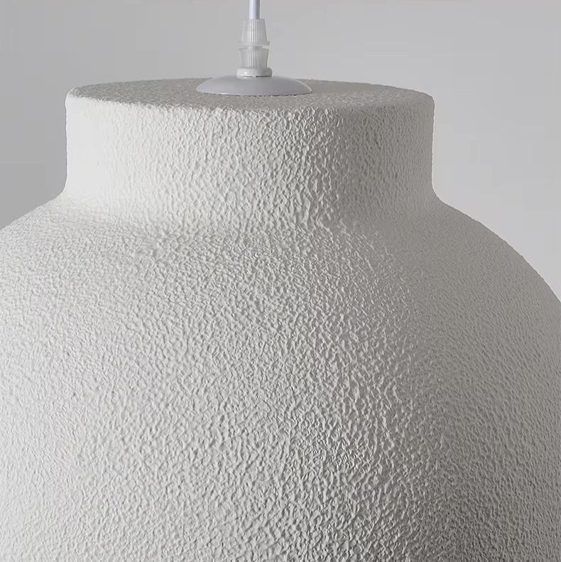 Close view of the coarse grain on the shade surface