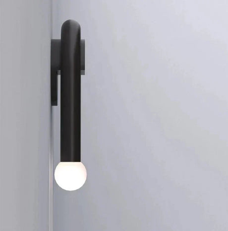 Hallway lighting fixture close-up